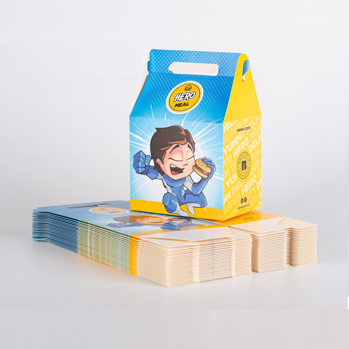 Custom Printed Happy Meal Box