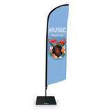 Custom Printed Event Feather Flag