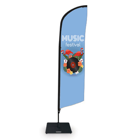 Custom Printed Event Feather Flag