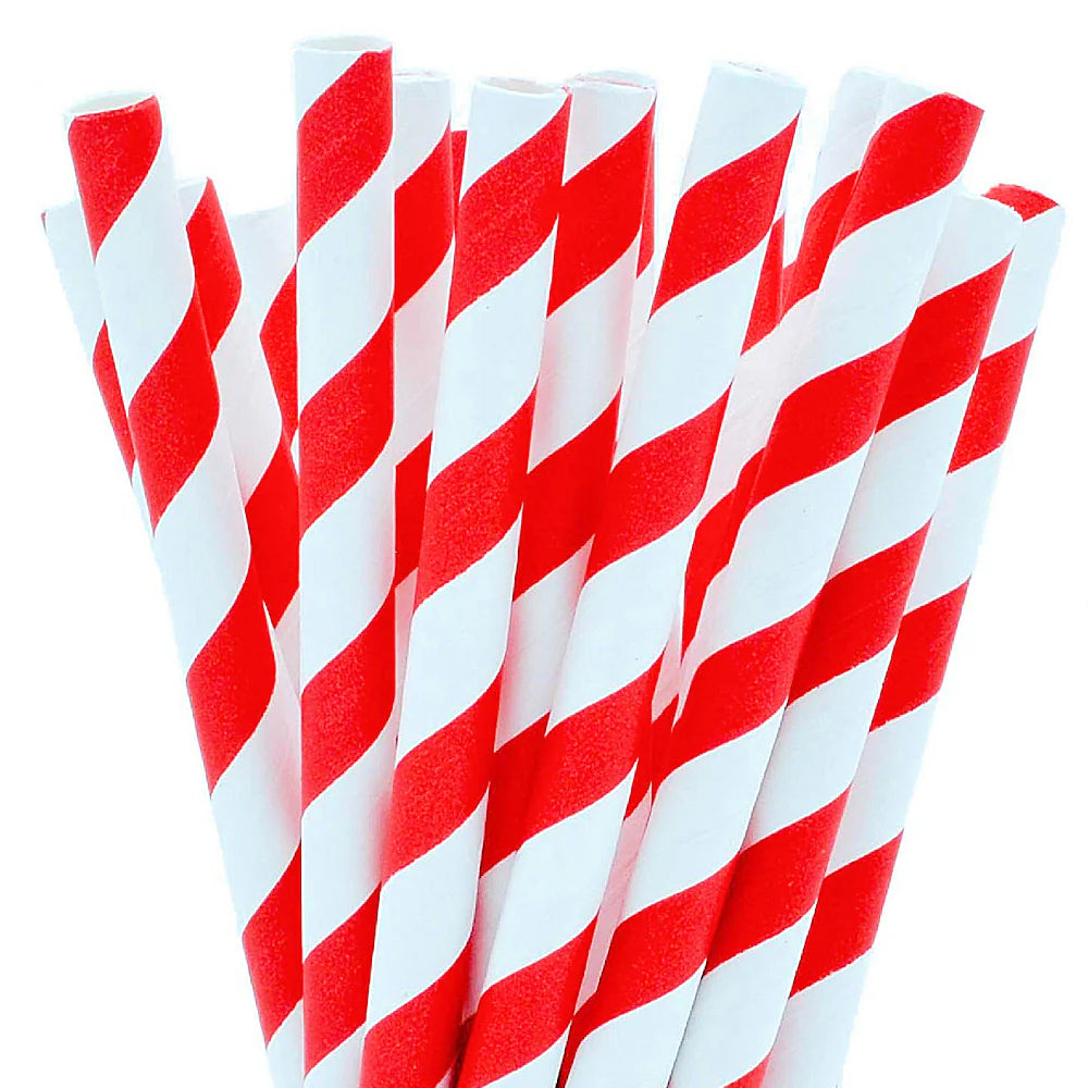 Candy Stripe Straws